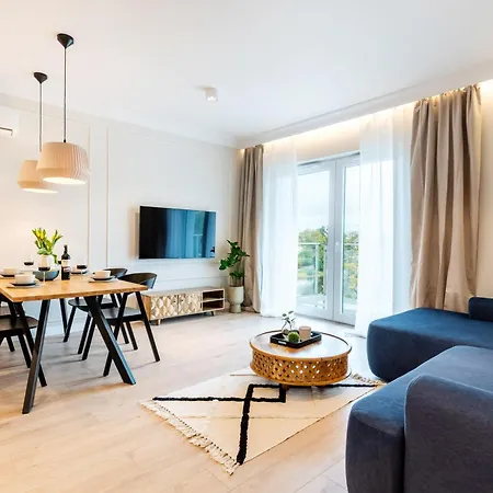 公寓 Marina Hello - Widok Na Jezioro, Piekne Wnetrze, Klimatyzacja, Winda *